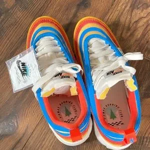 Nike | Shoes | Mens Nike Air Max 97 Se Amrc Pollenorangeblue  display picture 3